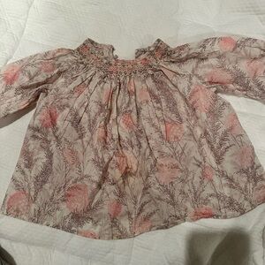 Bonpoint Cotton Floral Blouse